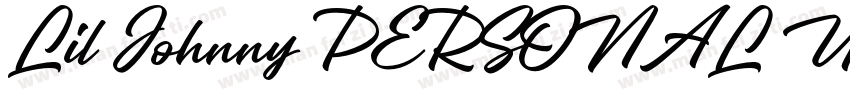 Lil Johnny PERSONAL USE ONLY Regula字体转换